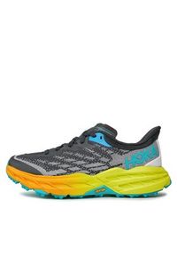 HOKA - Hoka Buty do biegania Speedgoat 5 1123158 Szary. Kolor: szary. Materiał: materiał