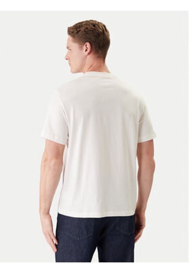 Calvin Klein Jeans T-Shirt NYC Graphic LV14RE831G Biały Regular Fit. Kolor: biały. Materiał: bawełna