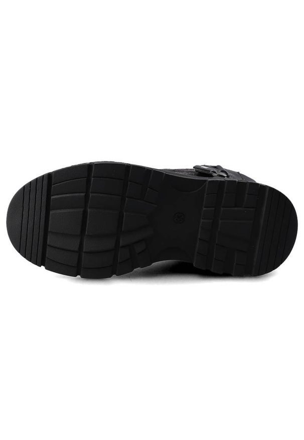 Big-Star - Czarne Kozaki Big Star Dziecięce Ocieplane Buty. Okazja: na co dzień. Zapięcie: sznurówki. Kolor: czarny. Materiał: guma, skóra ekologiczna, materiał. Szerokość cholewki: normalna. Wzór: nadruk. Sezon: zima, jesień. Styl: casual, klasyczny