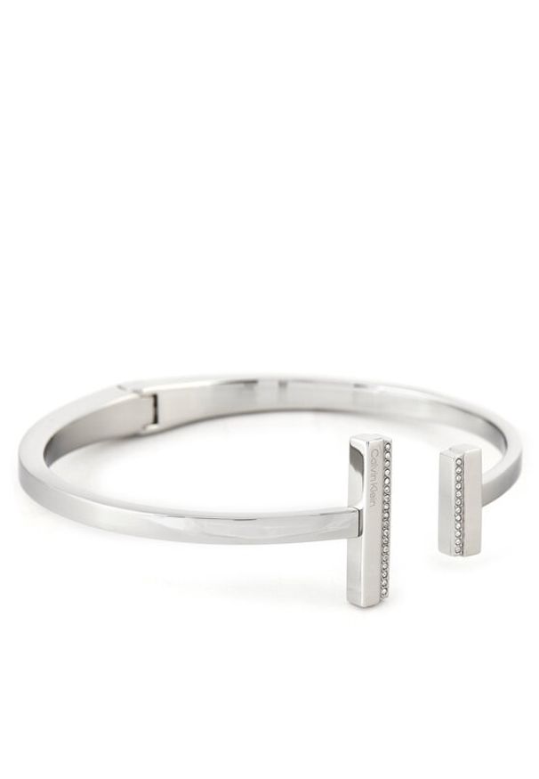 Calvin Klein Bransoletka 35000160 Srebrny. Materiał: metalowe. Kolor: srebrny