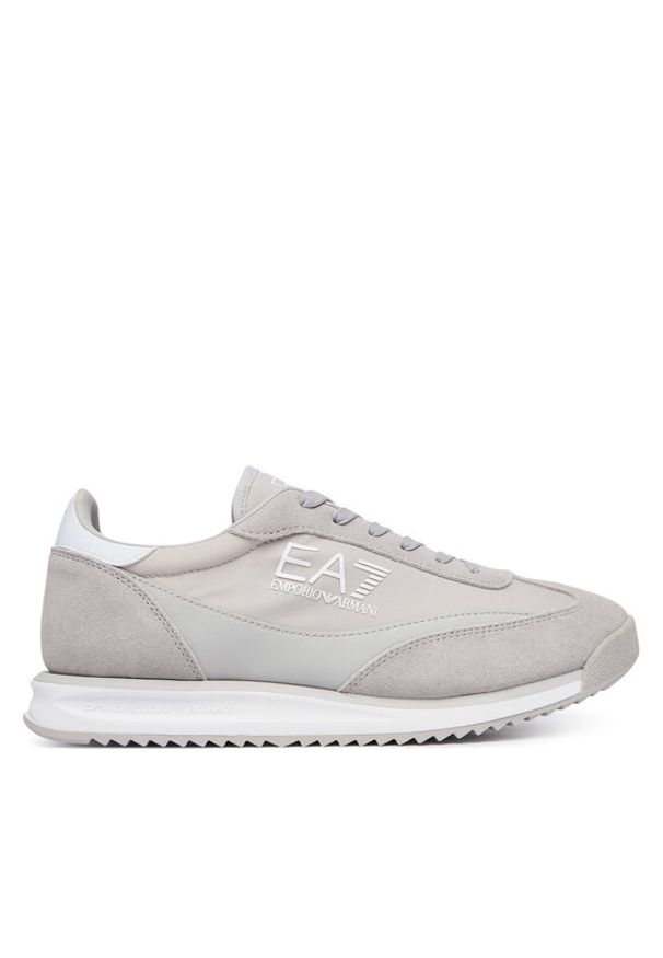 EA7 Emporio Armani Sneakersy 7X000655 AF23106 MZ630 Szary. Kolor: szary. Materiał: materiał