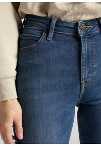 Lee - LEE SCARLETT HIGH DAMSKIE SPODNIE JEANSOWE JEANSY MID COPAN L626DUIW 112114163 #6