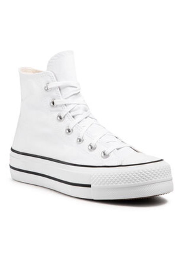 Converse Trampki Chuck Taylor All Star Lft Hi 560846C Biały. Kolor: biały. Materiał: materiał