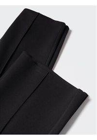 mango - Mango Spodnie materiałowe Delfin2 57053800 Czarny Slim Fit. Kolor: czarny. Materiał: materiał, wiskoza #2