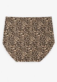 Born2be - Panterkowe Majtki Bezszwowe Typu Figi z Wysokim Stanem Doliressa. Stan: podwyższony. Kolekcja: plus size. Materiał: jeans
