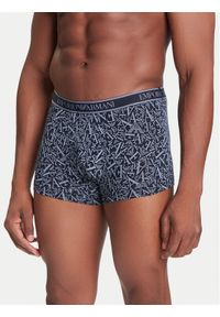 Emporio Armani Underwear Komplet 3 par bokserek EM000370 AF10779 MB089 Granatowy. Kolor: niebieski. Materiał: bawełna
