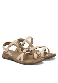 Teva Sandały Tirratraveler Slingback 1173702 Beżowy. Kolor: beżowy. Materiał: materiał #3