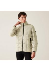 Kurtka puchowa Regatta Wilnor. Kolor: szary. Materiał: puch. Sport: turystyka piesza #1