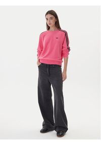 Adidas - adidas Bluza adicolor Holiday JX7811 Różowy Loose Fit. Kolor: różowy. Materiał: syntetyk #4