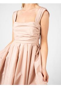 Pinko Sukienka "Virgilia" | 101938 A16A | Kobieta | Różowy. Kolor: różowy. Materiał: poliester. Typ sukienki: asymetryczne. Styl: elegancki, wizytowy. Długość: mini #5