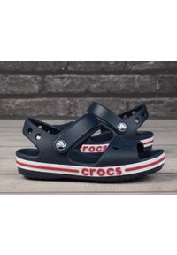 Sandały chłopięce do chodzenia Crocs BAYABAND. Kolor: biały, wielokolorowy, niebieski