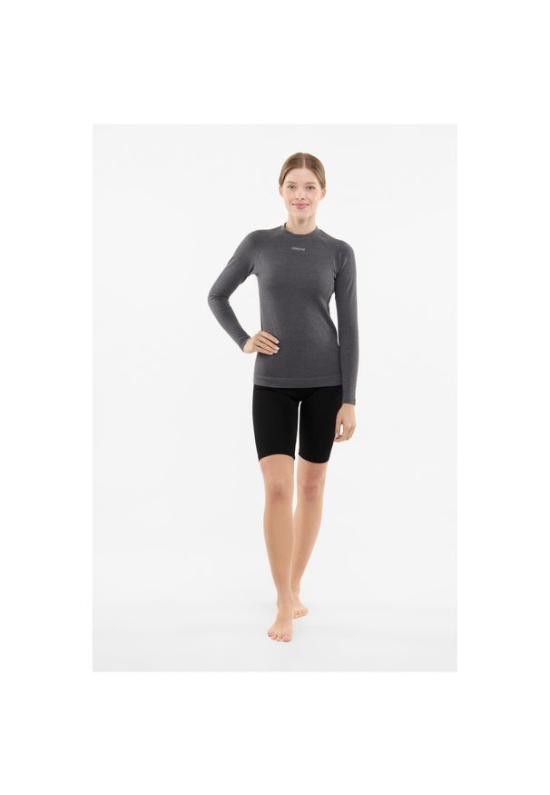 Viking - Bielizna damska VIKING Tende Lady Longsleeve PrimaLoft Cashmere. Kolor: szary. Długość rękawa: długi rękaw