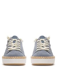 Rieker Półbuty M2940-10 Niebieski. Kolor: niebieski. Materiał: skóra, zamsz #4