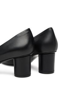 Pollini Czółenka SA10125M0NTC0000 Czarny. Kolor: czarny. Materiał: skóra #6