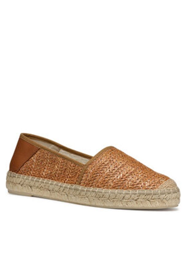Geox Espadryle D Lampedusa D46V0A 02MLM C5006 Brązowy. Kolor: brązowy. Materiał: skóra