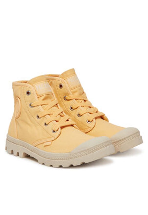 Palladium Trapery Pampa Hi 92352-721-M Żółty. Kolor: żółty. Materiał: materiał