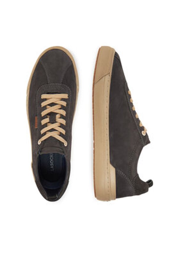 Lasocki Sneakersy MARS-02 MI08 Szary. Kolor: szary. Materiał: nubuk, skóra