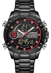 Zegarek Naviforce ZEGAREK MĘSKI NAVIFORCE - NF9146S (zn089b) - black/red + BOX uniwersalny #1