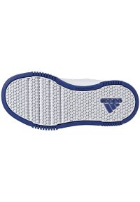 Adidas - Buty adidas Tensaur Hook and Loop Jr H06307 białe. Okazja: na spacer. Zapięcie: rzepy. Kolor: biały. Materiał: guma, syntetyk, materiał, skóra. Szerokość cholewki: normalna. Sport: turystyka piesza #5