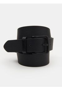Sinsay - Pasek z klamrą - czarny. Kolor: czarny #1