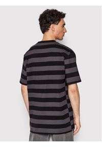 Karl Kani T-Shirt Small Signature Split Stripe 6033291 Szary Regular Fit. Kolor: szary. Materiał: bawełna