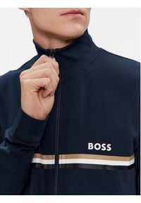 BOSS - Boss Dres 50511020 Granatowy Regular Fit. Kolor: niebieski. Materiał: bawełna #3