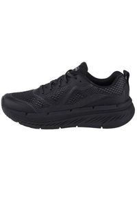 skechers - Buty do biegania męskie, Skechers Max Cushioning Premier 2.0. Zapięcie: sznurówki. Kolor: czarny. Materiał: materiał. Szerokość cholewki: normalna. Model: Skechers Sport. Sport: bieganie, turystyka piesza