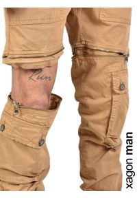 Xagon Man Spodnie | P21032-S413C | Mężczyzna | Brązowy. Okazja: na co dzień. Kolor: brązowy. Materiał: bawełna, elastan. Styl: casual #3