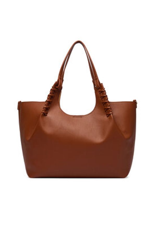 Love Moschino - LOVE MOSCHINO Torebka JC4297PP0OKL0300 Beżowy. Kolor: beżowy. Materiał: skórzane