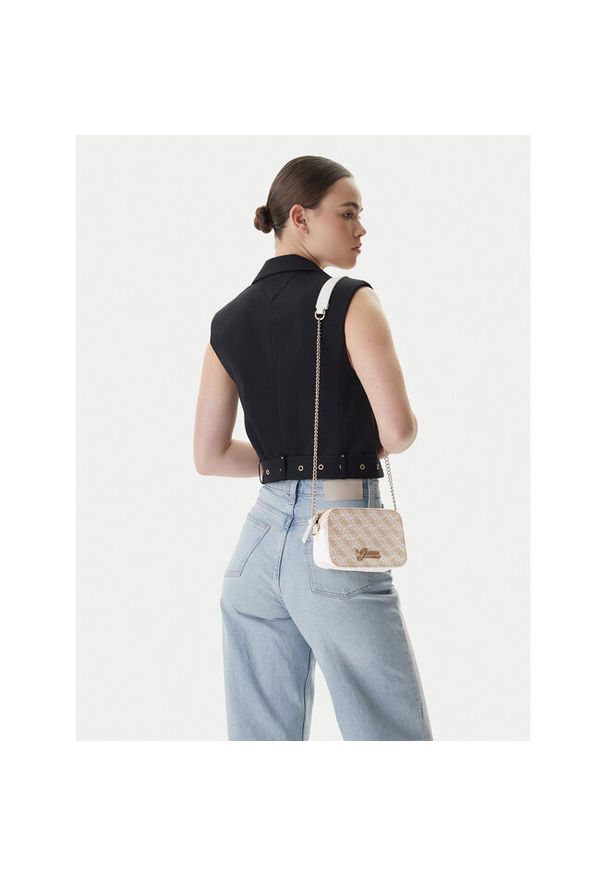 Torebka Guess. Kolor: beżowy