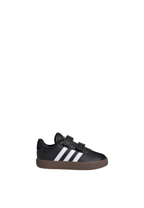 Adidas - Buty VL Court 3.0 Skateboarding Kids. Kolor: biały, wielokolorowy, czarny. Sport: skateboard