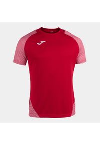 Koszulka do piłki nożnej męska Joma Essential II. Kolor: wielokolorowy, biały, czerwony. Sport: piłka nożna #1