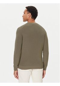 BOSS Sweter C-Illian 50543136 Beżowy Regular Fit. Kolor: beżowy. Materiał: bawełna #4
