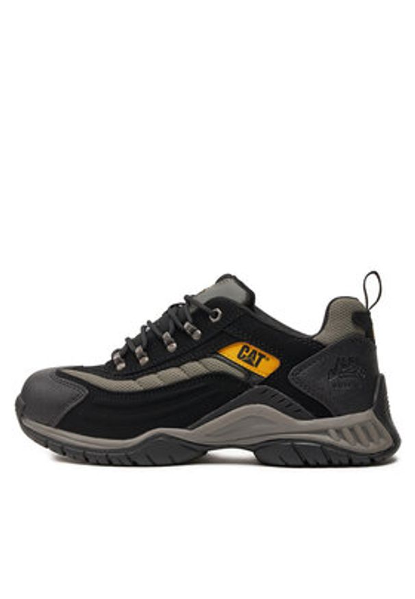 CAT Footwear Półbuty Moor St P725803 Czarny. Kolor: czarny. Materiał: skóra