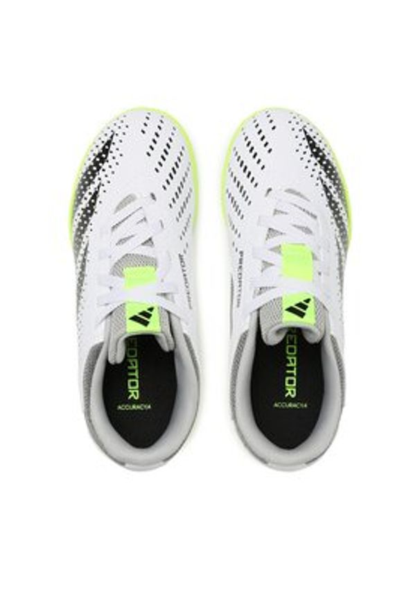 Adidas - adidas Buty do piłki nożnej Predator Accuracy.4 Indoor Sala Boots IE9440 Biały. Kolor: biały. Materiał: materiał