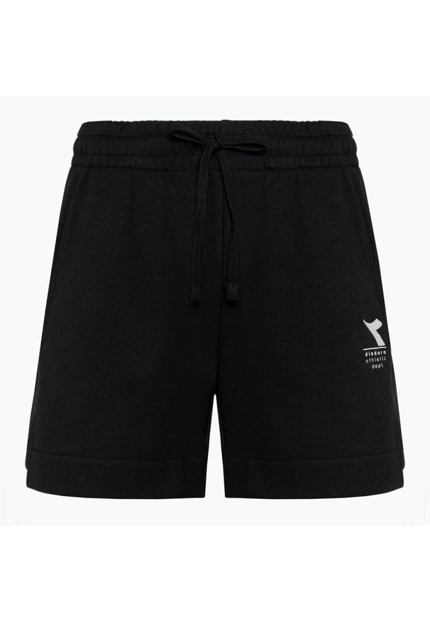 Spodenki damskie Diadora Essential Sport. Kolor: czarny. Długość: krótkie