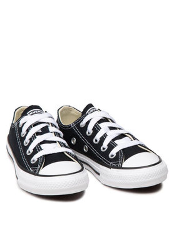 Converse Trampki Chuck Taylor All Star Ox 3J235 Czarny. Kolor: czarny. Materiał: materiał