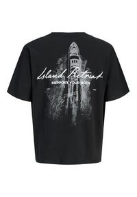 Jack & Jones T-Shirt Eterna 12295544 Czarny Loose Fit. Kolor: czarny. Materiał: bawełna #5