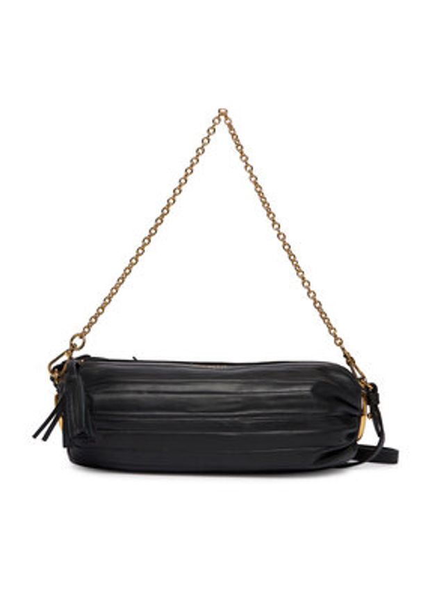 Coccinelle Torebka U4Q Coccinelle Roll Plisse E1 U4Q 15 02 01 Czarny. Kolor: czarny. Materiał: skórzane