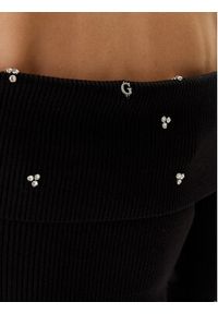 Guess Sukienka dzianinowa W5BK64 Z2YJ2 Czarny Slim Fit. Kolor: czarny. Materiał: syntetyk #3