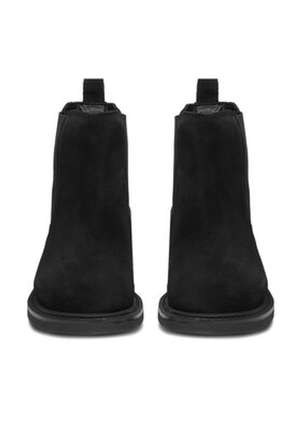 Lasocki Sztyblety CEO-WI23-ROUND-01 Czarny. Kolor: czarny. Materiał: skóra, zamsz