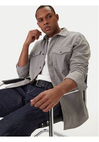 G-Star RAW - G-Star Raw Koszula Marine D24963-D454 Szary Slim Fit. Kolor: szary. Materiał: bawełna. Styl: marine #6