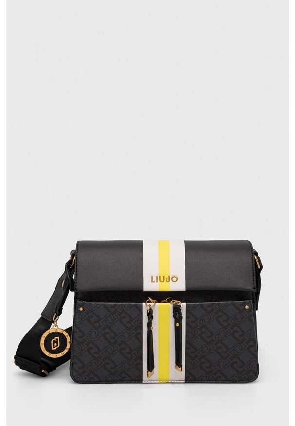 Liu Jo torebka kolor czarny. Kolor: czarny