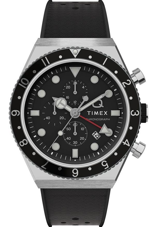 Zegarek Timex Zegarek męski Timex TW2V70000 czarny. Kolor: czarny