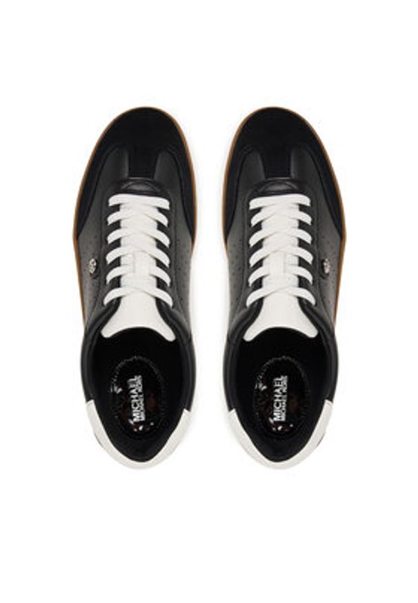 MICHAEL Michael Kors Sneakersy Scotty 43F4SCFS5L Czarny. Kolor: czarny. Materiał: skóra