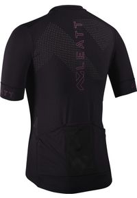 Koszulka rowerowa damska LEATT Jersey MTB Endurance 5.0 Women. Kolor: czarny. Materiał: jersey