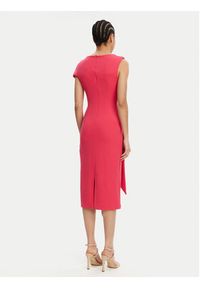 Rinascimento Sukienka koktajlowa CFC0019923002 Różowy Regular Fit. Kolor: różowy. Materiał: syntetyk. Styl: wizytowy #3
