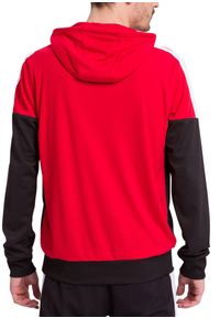 ERIMA - Bluza Erima Squad. Typ kołnierza: kaptur. Kolor: wielokolorowy, czarny, czerwony. Materiał: dresówka. Styl: sportowy #2