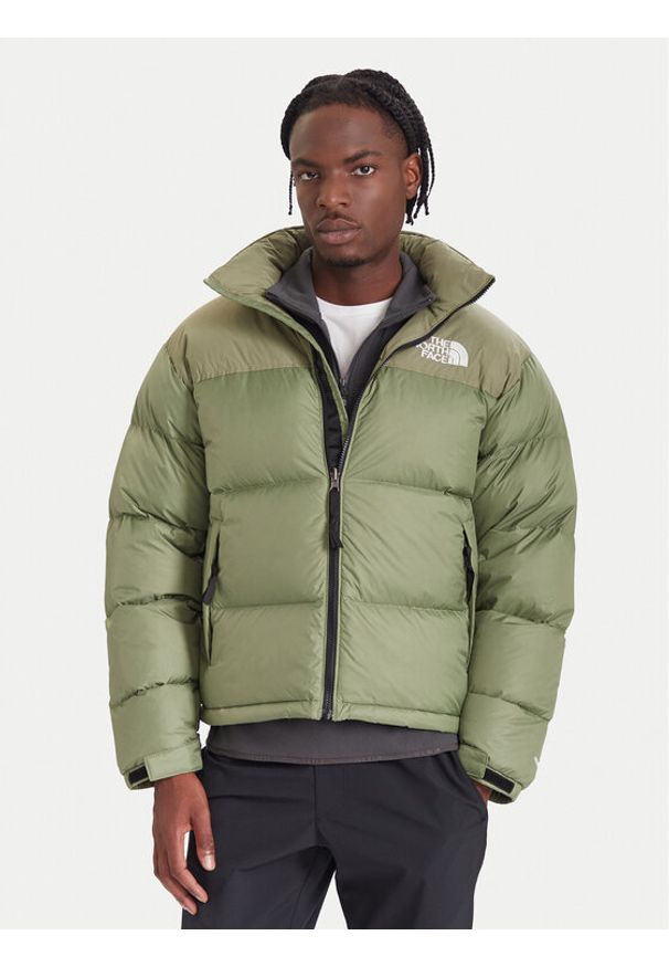 The North Face Kurtka puchowa 1996 Retro Nuptse NF0A3C8D Zielony Loose Fit. Kolor: zielony. Materiał: syntetyk. Styl: retro