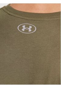 Under Armour T-Shirt Ua Team Issue Wordmark Ss 1329582 Khaki Loose Fit. Kolor: brązowy. Materiał: syntetyk, bawełna #4